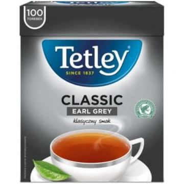 Tetley classic earl grey herbata czarna 100 tb SP-