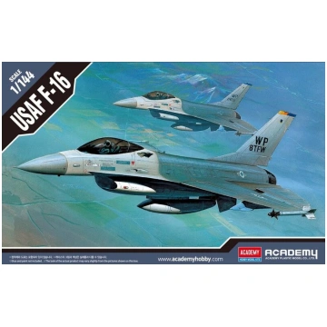 Līmējošais modelis Academy 12610 USAF F-16 Fightin