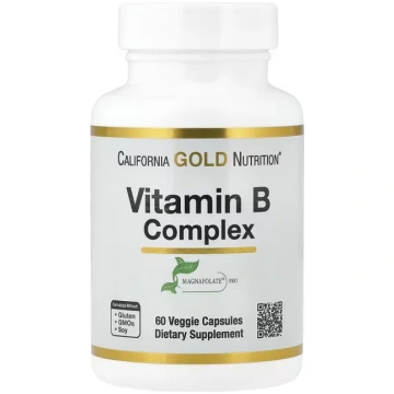 California Gold Nutrition, Vitamin B Complex with