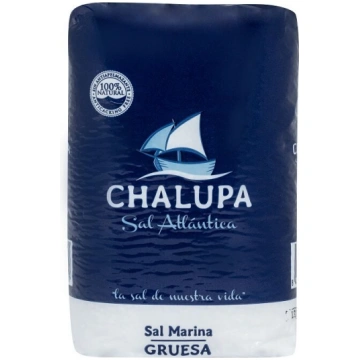 Rupjais galda jūras sāls CHALUPA, 1kg