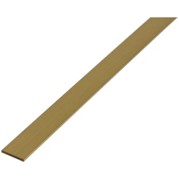Plakana misiņa līste 1000x15x2mm