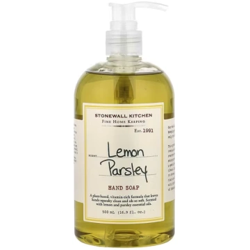 Stonewall Kitchen, Hand Soap, Lemon Parsley, 16.9 