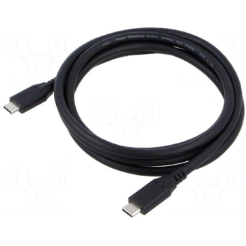 Cable | USB 4.0 | USB C plug,both sides | 1.5m | b