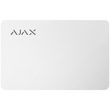 Ajax bezkontakta karte balta priekš KeyPad Plus, P
