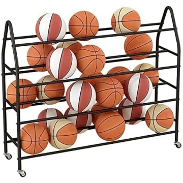 Rolling Ball Orga Cart – 4 stāvu plaukts sporta in