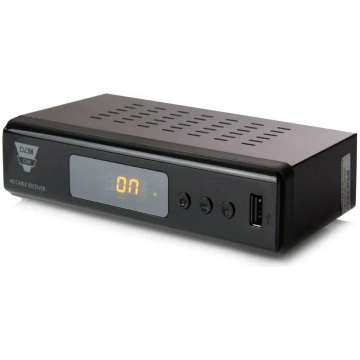 DVB-C HD dekoderis opticum C200 — digitālā kabeļte