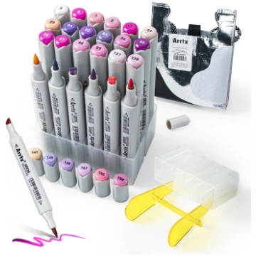 Double-sided Marker Pens ARRTX Oros, 24 Colours, p