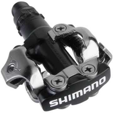 Pedāļi Shimano PD-M520, alumīnijs, melna krās