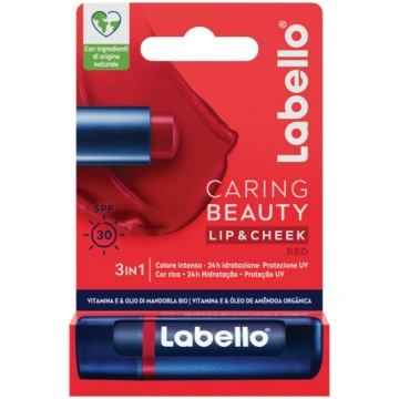 LABELLO CARING BEAUTY LIP & CHEEK 3IN1 SPF30 4,8G 