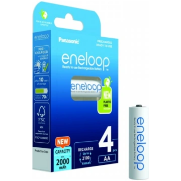 Eneloop aku.AA 2000 mAh 4 pcs. BK-3MCDE/4BE