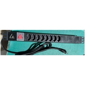 Lanview 19"" rack mount power strip, | 19"" rack m