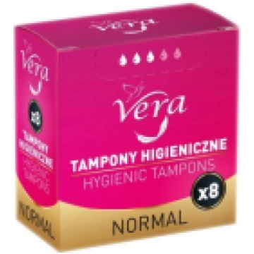 VERA Higiēniskie tamponi Normal, 8 gab. 14500100 5
