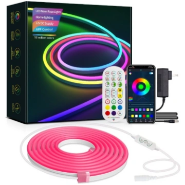 NEON LED STRIP WITH REMOTE CONTROL 5 METERS