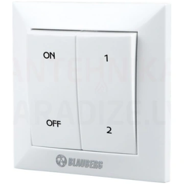 BLAUBERG divātrumu slēdzis ventilatoriem CDP-2/10 