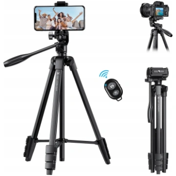 Statīvs K&F B174A1 viegls 150 cm ar Bluetooth pult