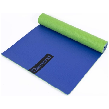 TAPPETINO YOGA IN PVC - VERDE/BLU Diamond