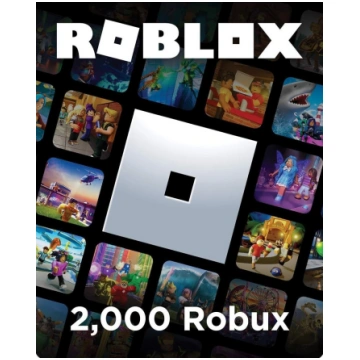 Gift Card Roblox 2000 robux ART#476864