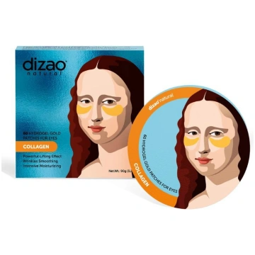 DIZAO MP Hydrogel Gold Collagen Acu plāksteri, 60 