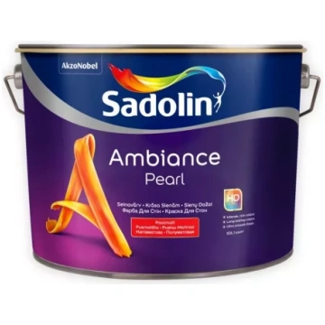 Sadolin AMBIANCE PEARL BW 10L Pusmatēta krāsa sien