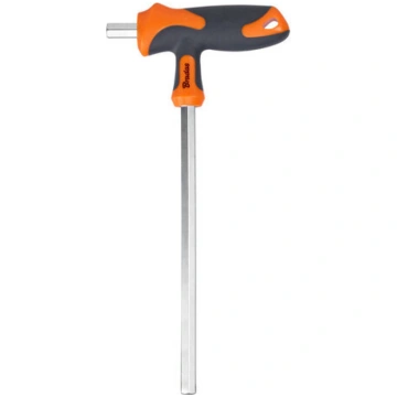Seškantīgā atslēga HEX 10 mm T-roktura garais Brad