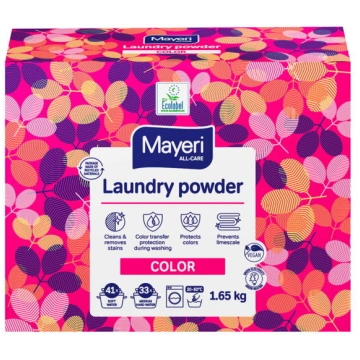 MAYERI All-Care Color veļas pulveris 1,65kg
