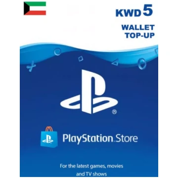 Kuwait PSN 5 KWD Dāvanu Karte Sony