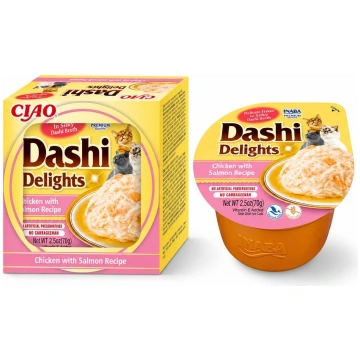 Dashi Delights Chicken & Salmon konservi kaķiem ar