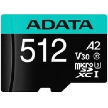Adata Premier Pro 512GB microSDXC Class 10 + Adapt