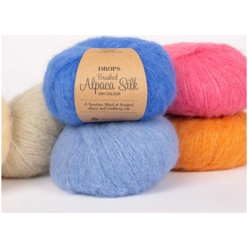 Drops BRUSHED ALPACA SILK