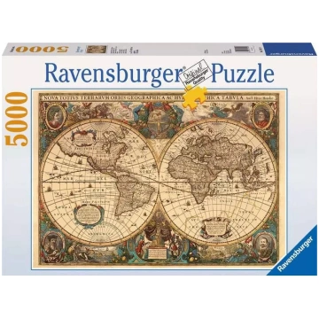 Ravensburger Puzzle 5000 Antique World Map R 17411