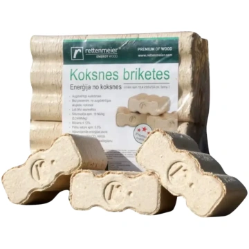 Kokskaidu briketes Premium, Palete OZOKO