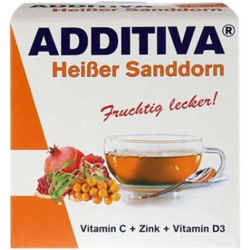 ADDITIVA Heißer Sanddorn Smiltsērkšķis C Vitamīns 