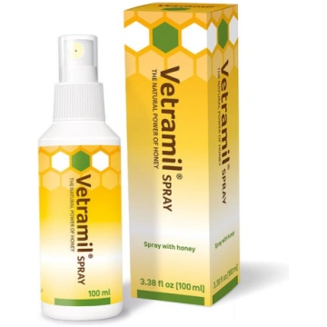 Vetramil Wound Spray ārstnieciskā medus sprejs suņ
