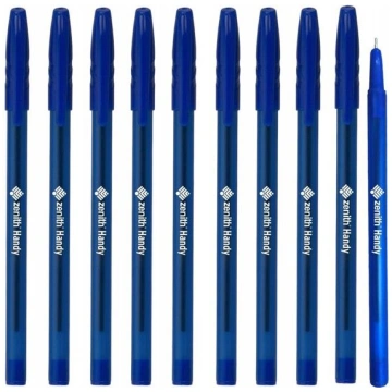 Zenith Handy zilas pildspalvas, 0,7 mm, 8 gab