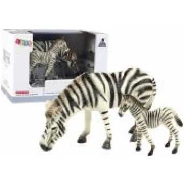 LEAN Toys LeanToys Figurine Set of 2 Zebra Figurin