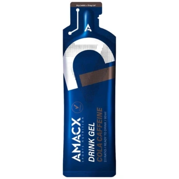 Amacx Drink Gel Caffeine | ogļhidrātu želeja ar ko