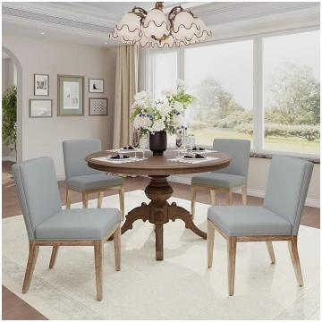 COLAMY Dining Room Chairs, Set of 4, Modern Dining