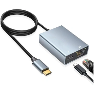 BLKing USB C uz Ethernet adapteris, Ethernet uz US