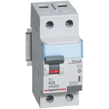 RCCB TX3 - 2P - 230 V - 30 mA - 40 A - AC type EB1