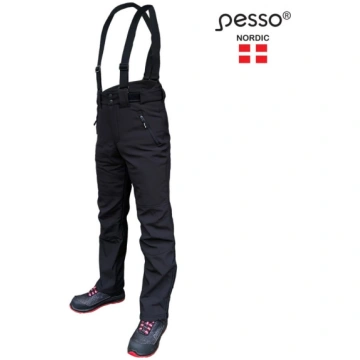 Softshell ziemas darba bikses Pesso Barnabi
