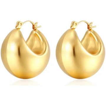 "LUNAR DROPS" EARRINGS - Gold