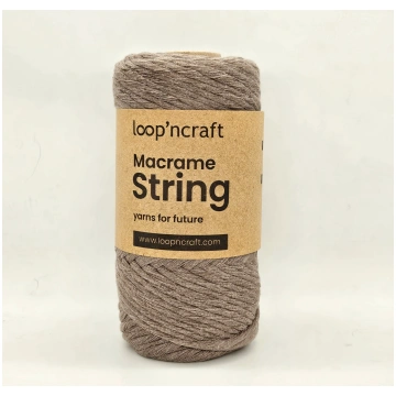Macramè String 250 gr 3 Colorazioni - Tortora
