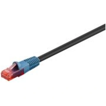 Outdoor-patch kabelis CAT6 U/UT 30m melns 94393 | 