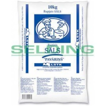 Sāls rupjais 0 maluma PAVĀRIŅŠ, 10kg 1-10 1-10