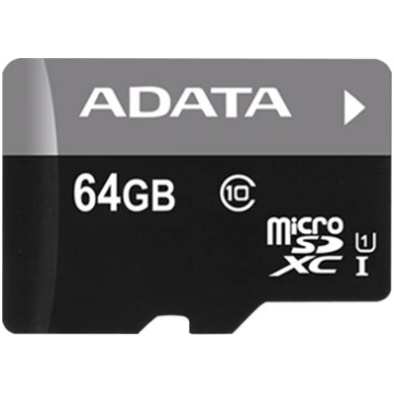 ADATA Premier - flash memory card - 64 GB - microS