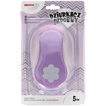 Dekoratīvais perforators violets - zieds 5 cm - Br