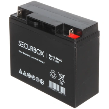 AKUMULATORS 12V/18AH-SECURBOX