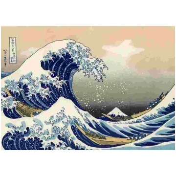 Puzzle Hokusai - The Great Wave off Kanagawa Grafi