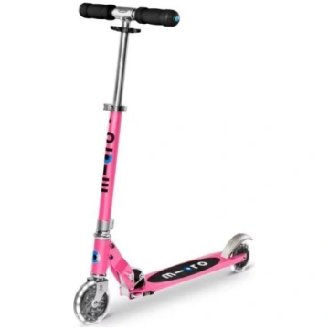 Micro Sprite Pink LED Scooter + Micro Unicorn Back
