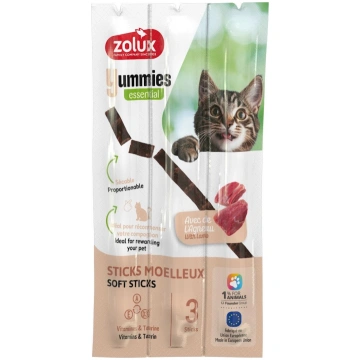 Zolux Mīkstas Našķi Treniņu Kaķu Irbulīši Yummies 